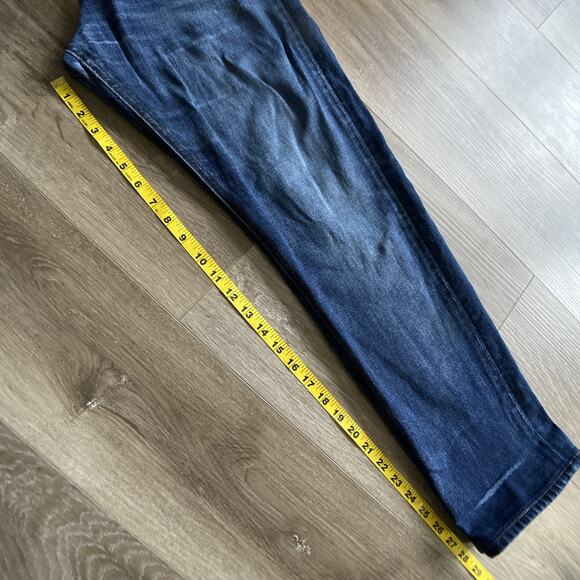 C.O.F. Studio Model M1 Jeans Men Sz 32x29 Blue Worn Wash Slim True - Picture 9 of 13